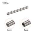 thumbnail image 3 of M4 Internal Thread Dowel Pin 10 Pack 6x80mm Chamfering Flat Carbon Steel Cylindrical Pin, 3 of 5