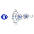 thumbnail image 2 of Evil Eye Room Decor,Evil Eye Pendant Exquisite Evil Eye Car Hanging Ornament Car Ornament Next-Gen Design, 2 of 8
