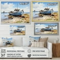 thumbnail image 4 of Designart "Odyssey By The Fishing Boat Shore" Hunting & Fishing Floater Framed Canvas Prints, 4 of 5