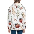 thumbnail image 6 of Kdxio Watercolor Ladybug Pattern Kids Boys Girls Zip Up Hoodie 3D Printed Hooded Sweatshirt Hoody Coat with Pocket 7-12 Y-Medium, 6 of 6