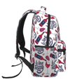 thumbnail image 4 of Haiem Red Wine Glass Bottle Printed School Backpack,Casual Travel Lightweight Backpack,Durable Comfortable Multifunctional Backpack,Laptop Backpack, 4 of 5