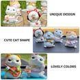 thumbnail image 6 of Supvox Resin Cat Figurine Beige Multi-Purpose Car and Cake Adornment, 6 of 8