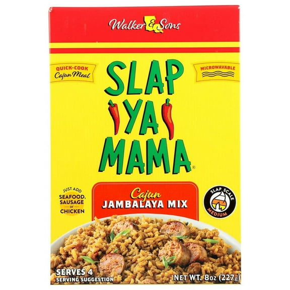Retailsource Slap Ya Mama BCF26 Cajun Jambalaya Mix, 3 Count, 8 Ounce