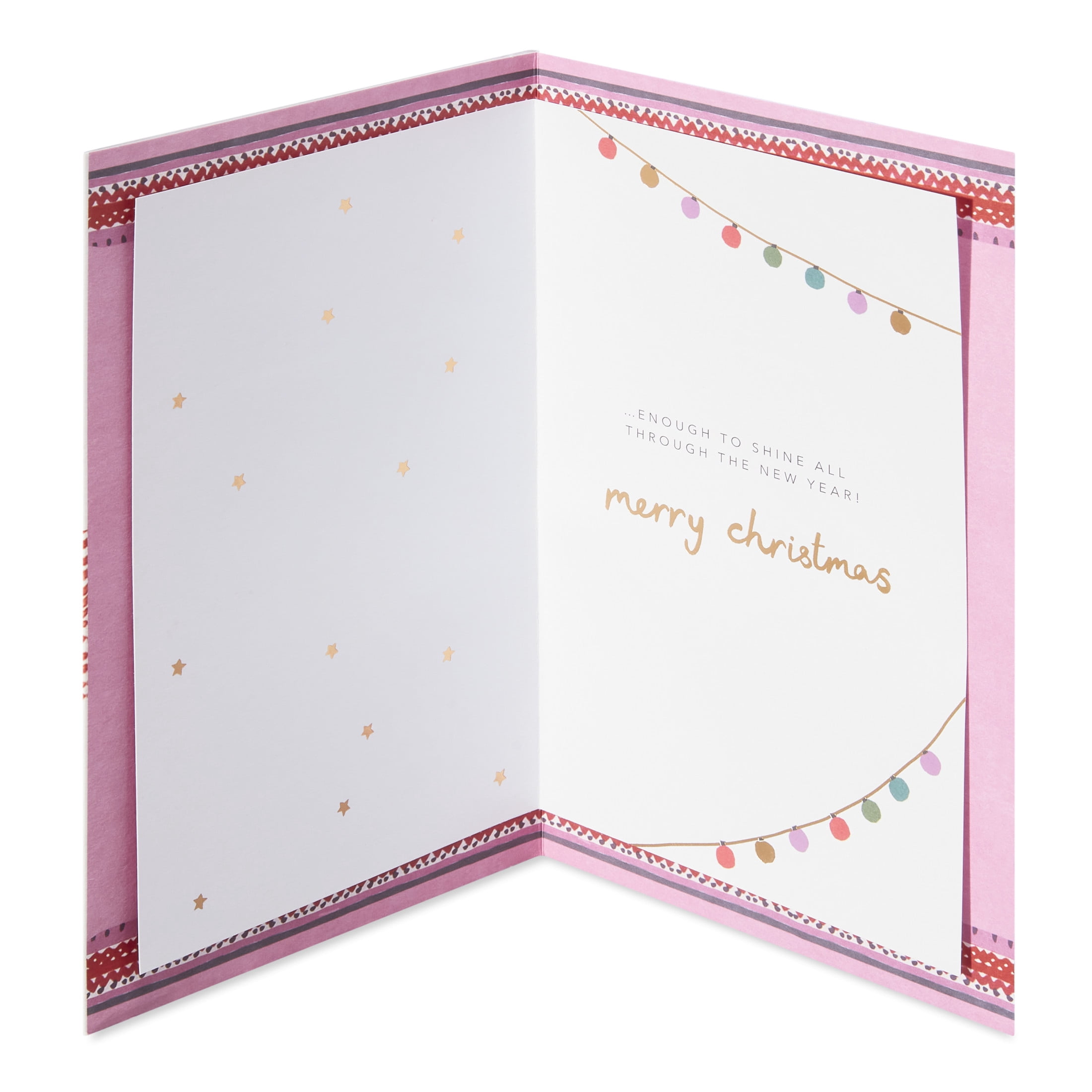 American Greetings Christmas Card for Anyone, Reindeer (Enough Shine)