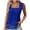 Blue, variant on Timegard Womens Tank Tops Lace Square Neck Sleeveless Tunic Tops Dressy Casual Summer Solid Color