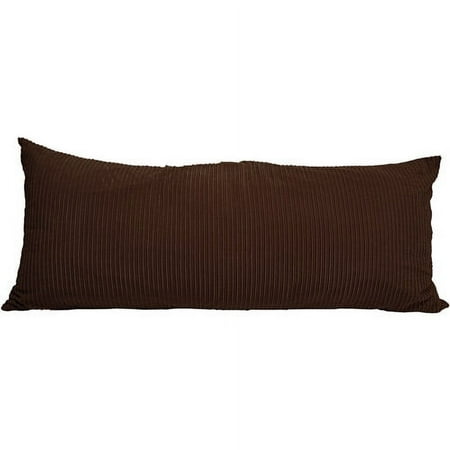 Mainstays Harvest Body Pillow, Costa Brown