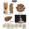 thumbnail image 2 of Hosley 120 Pack of Backflow Fragrance Incense Cones - Myrrh- Infused with Essential Oils. Ideal Gift for Wedding, Events, Aromatherapy, Spa, Reiki, Meditation, Bathroom Setting, 2 of 4