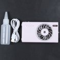 thumbnail image 4 of Ventilador de enfriamiento con batería, ventilador de niebla, cámara personal, ventiladores portátiles recargables por USB, humidificador eléctrico para exteriores, 4 of 5