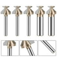 thumbnail image 4 of 1pc R8 Arcs Bending Integrated Router Bit Gold Router Bit For Woodworking Milling Cutter Seamless Router Integrated Drill Bit, 4 of 8