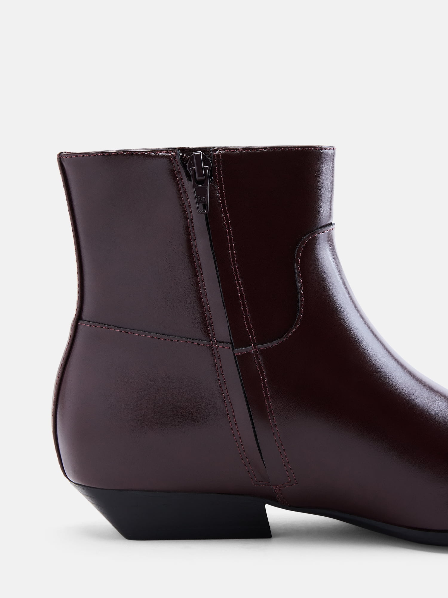 Scenario Women's Faux Leather Ankle Booties (Wide Width Available)