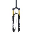 thumbnail image 1 of Fourche avant de Vélo de Montagne Tube Doré Alliage d'Aluminium Pression d'Air, 1 of 8