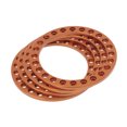 thumbnail image 1 of 4 Pieces RC Wheel Beadlocks Outer Ring 1/10 1.9 Inch Car Model Rim Replacing Upgraded Spare Replacement for TRX4 SCX10 90046 D90 Orange, 1 of 9