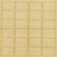 thumbnail image 1 of Ahgly Company Indoor Square Abstract Orange Solid Area Rugs, 5' Square, 1 of 6
