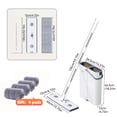 thumbnail image 2 of Spin Mop and Bucket with Wringer Set, Hands-Free Microfiber Floor Cleaner with 2/4 Ultra-Fine Washable Pads for Living Room Kitchen Bathroom, 2 of 6