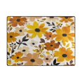 thumbnail image 5 of Yayeee Area Rugs for Living Room 5.2'x4' Non Slip Washable Bedroom Floor Carpet, Yellow Flowers, 5 of 5