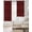 Red, variant on Animal Leather Blackout Curtains 96 Inch Length 2 Panels Set, Vintage Animal Textures Minimalist Gray Full Shading Curtains for Windows, Blackout Curtains for Bedroom Living Room 52"x96"
