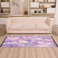 thumbnail image 6 of Runner Rug Classical Purple Shell Printed Style Pattern 72x23.5 indoor Washable Runner Rug, 6 of 8