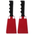 thumbnail image 1 of 2pcs Cowbell Instrument Noisemakers Cheering Bell for Football Games Sports Events, 1 of 8