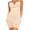 Warm Sand, variant on Women's Seamless Comfort Mid-Waist Tummy Control Shaping Shorts, Sizes XS-4XL