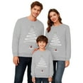 thumbnail image 2 of Christmas sweatshirt Family Matching Long Sleeve Crewneck Print Sweatshirts Soft Lightweight Pullover For Mom And Kids Holiday Outfits, 2 of 6