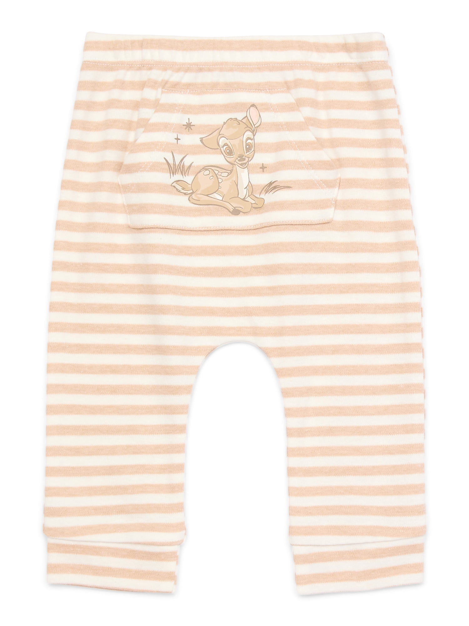 Disney Baby Wishes + Dreams Character Infant Baby Jogger Pants, 3-Pack, Sizes Newborn-12 Months