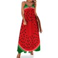 thumbnail image 1 of Vestido sin mangas de sandía vestidos de ceremonia vestido de mujer, 1 of 7