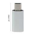 thumbnail image 3 of USB C to Mini USB Adapter Connector Support Charge & Data for MP3 Players,Digital Camera,for controller Connect, 3 of 8