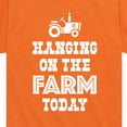 thumbnail image 3 of Instant Message - Hanging On The Farm Today - Toddler & Youth Short Sleeve Graphic T-Shirt, 3 of 6