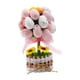 thumbnail image 3 of Decoración de huevo de Pascua artificial en maceta, huevo de espuma colorido, centro de mesa para Rosa, 3 of 9