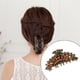 thumbnail image 3 of Sonducket Decoración Vintage con garra para el pelo para mujer, tocado para mujer, adorno de corte de pelo de piedra de imitación, pasador para Accesorio para el cabello Marrón, 3 of 6