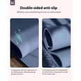 thumbnail image 3 of KEEP Yoga Mat, 32" Extra Wide Exercise Mat with Strap for Men and Women, 7mm Thick Double-Sided Non-Slip Eco-friendly Yoga Mat for Pilates, Workout and Fitness, 3 of 6
