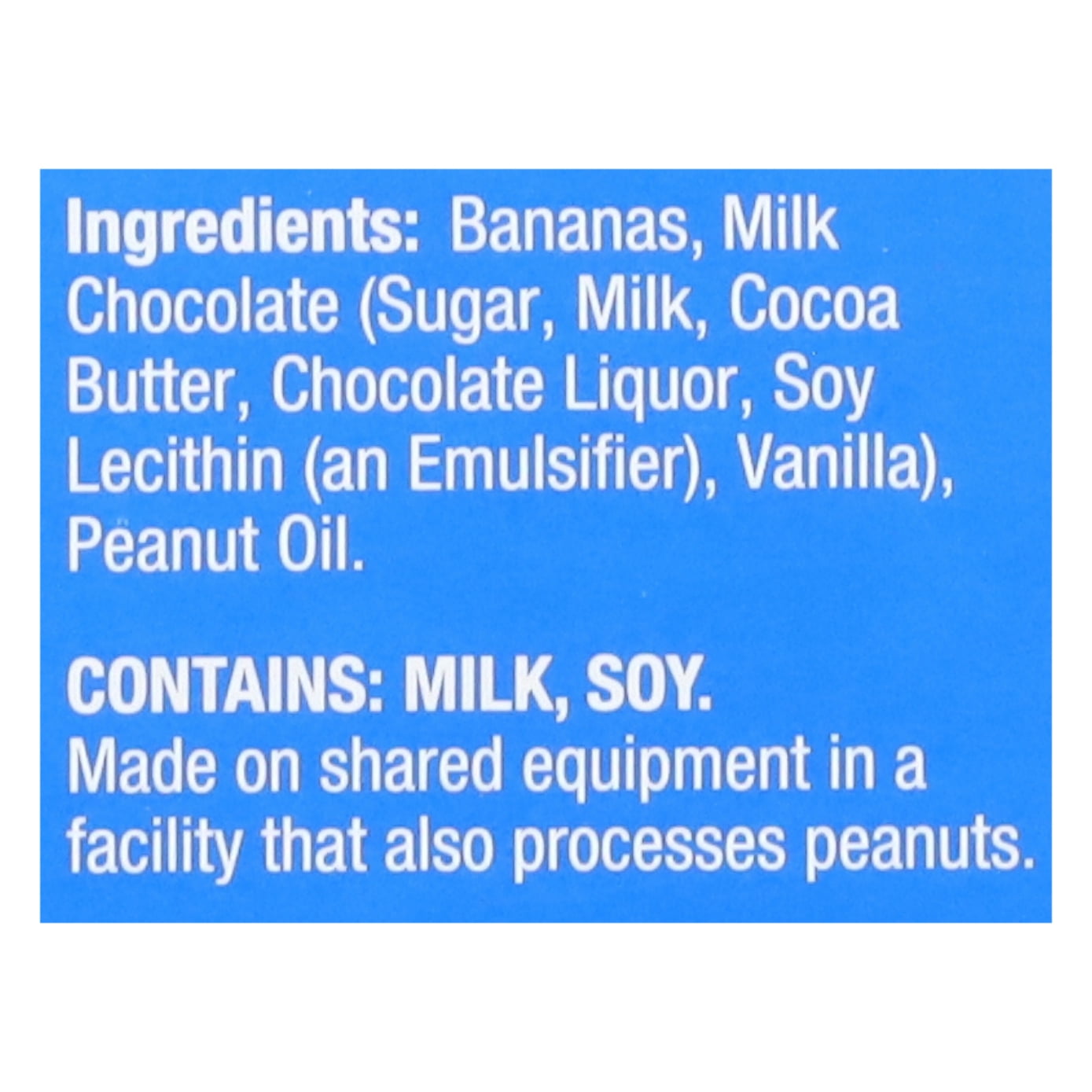 Diana's Naturally Gluten Free Milk Chocolate Frozen Fresh Fruit Banana Bites