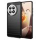 thumbnail image 1 of For OnePlus 13 Case Carbon Fiber Texture Brushed Anti Fingerprint Phone Back Cover - Black, 1 of 5