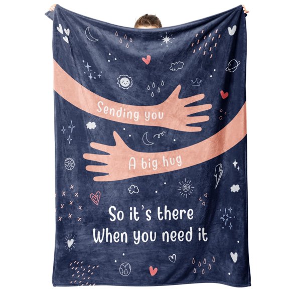 Manta Afterprints Hug/Healing Get Well Gifts, 130 x 150 cm
