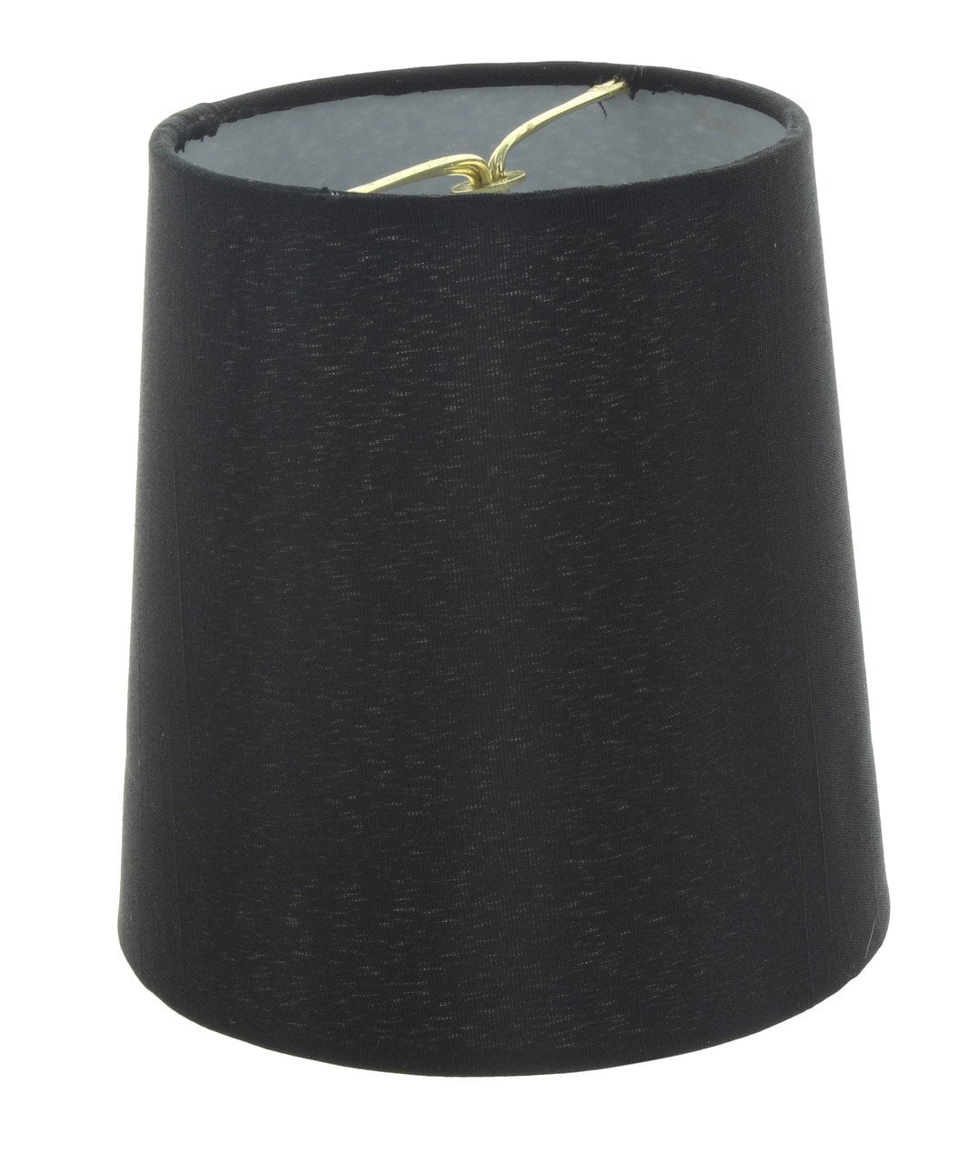 5 Inch European Drum Style Chandelier Lamp Shade Mini Shade Black Silk