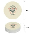 thumbnail image 1 of FMSHPON Geometric Pattern Set of 8 Round Coaster for Drinks, Absorbent Ceramic Stone Coasters Cup Mat with Cork Base for Home Kitchen Room Coffee Table Bar Decor, 1 of 6