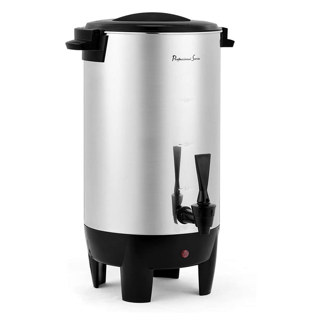 Professional Series Urne à Café Continental Electric 30 Tasses, Acier Inoxydable
