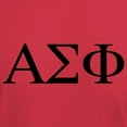 thumbnail image 3 of CafePress - Alpha Sigma Phi Greek Letters Black T Shirt - Men's Classic Graphic Cotton T-Shirt, 3 of 4