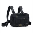 thumbnail image 3 of Advancent Bolsa de pecho para hombre funcional y duradera para actividades al aire libre Bolsa de pecho táctica para hombre Fanny Pack Escalada camuflaje, 3 of 3