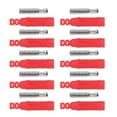 thumbnail image 3 of Poteau de Liaison Terminal, Douille en Laiton Isolée Banane Femelle 10 Ensembles Forte Connectivité Résistant à l'Usure pour Test Multimètre Extrémités Rouge, 3 of 8