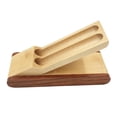 thumbnail image 1 of AMLESO Polished Wooden Fountainer Pen Storage Case Box Holder Christmas Birthday Gift Desktop Accessory, 1 of 8