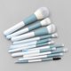 thumbnail image 4 of 12 Wooden Handle Makeup Brush Set, Hair Brush, Powder Powder, Facial Makeup Brush Multipurpose professional makeup brushes, 4 of 5