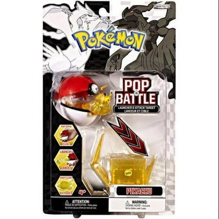 Pokémon Black & White Series 1 Pop 'N Battle Pikachu Launcher