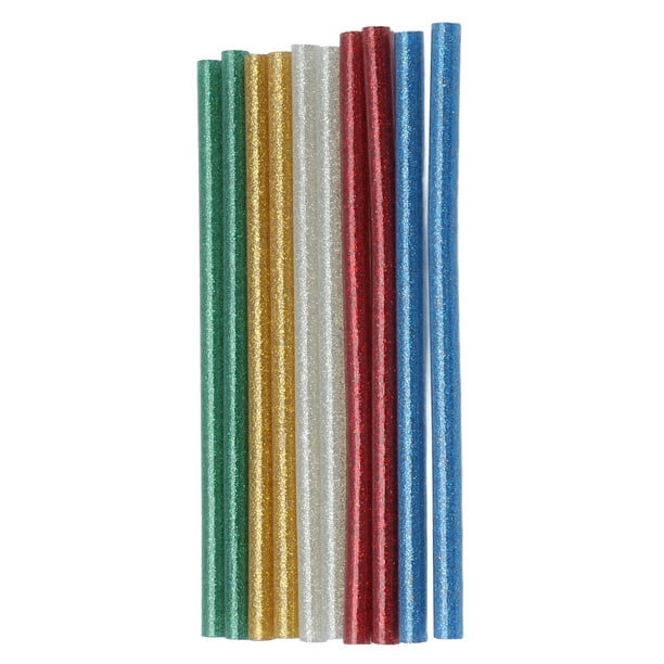 Barra de pegamento termofusible, 50 barras de pegamento adhesivo termofusible a todo color, barras de pegamento caliente muy recomendadas