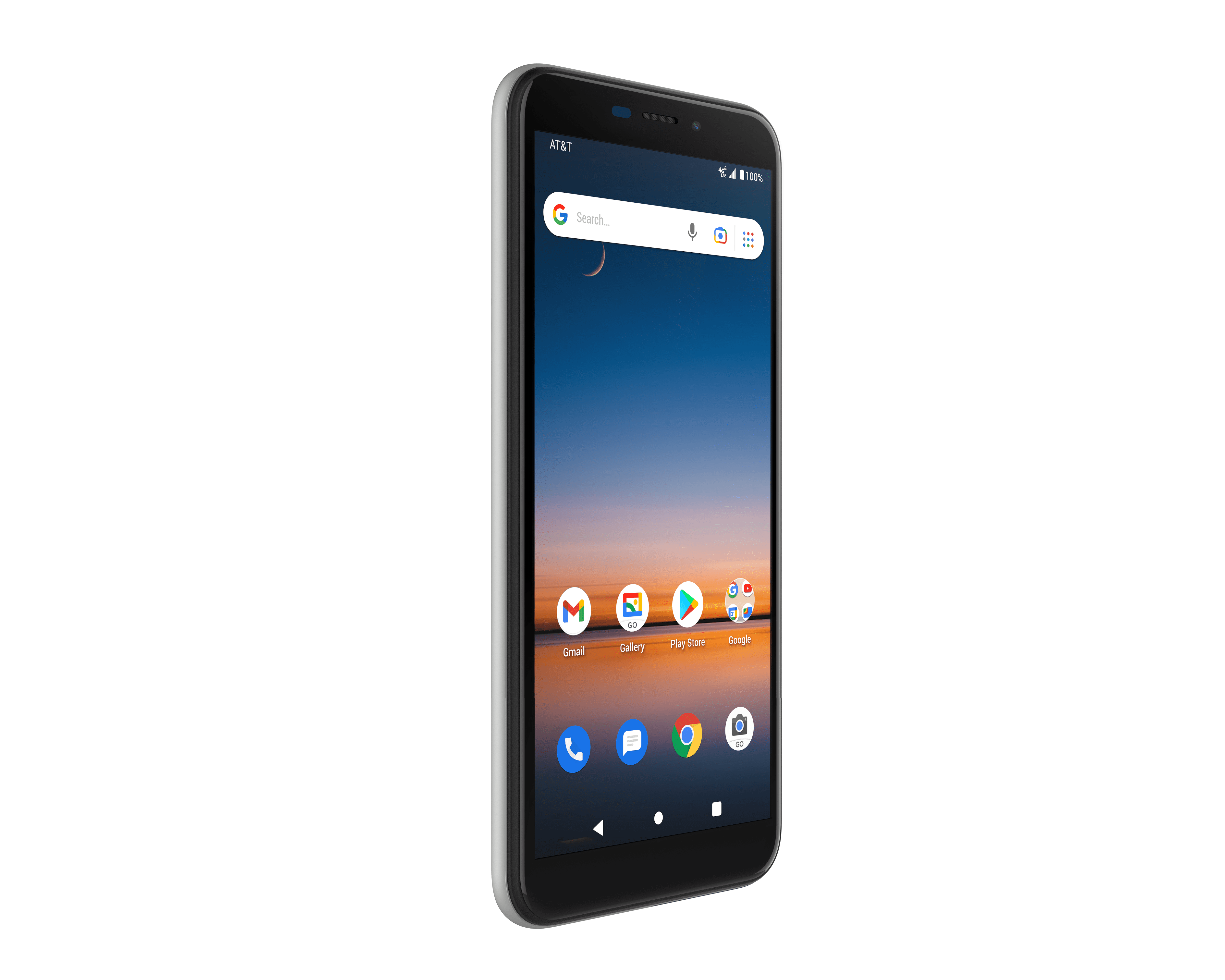 AT&T Calypso 2 32GB Satin Silver Prepaid Smartphone Brand New