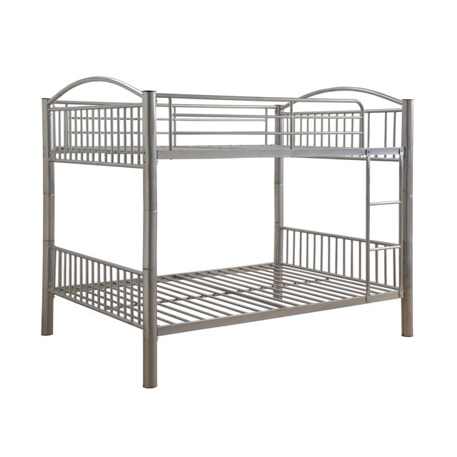 ACME Cayelynn Full over Full Bunk Bed in Silver