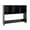 Black, variant on Flash Furniture Desktop Bookshelf Storage Organizer with Multiple Cubbies in White