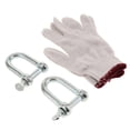 thumbnail image 4 of Combo Anillos Y Correa De Remolque (resistencia A La Ruptura 8T): Grillete Para Recuperación De Vehículos, Transporte, Extracción De Tocones Y 3 metros Yotijar correa de remolque de recuperación de coche, 4 of 10