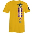 thumbnail image 3 of Unisex FISLL x Black History Collection  Gold Los Angeles Lakers T-Shirt, 3 of 3