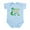 Sky Blue, variant on CafePress - My Poppy Loves Me Infant Bodysuit - Baby Light Bodysuit, Size Newborn - 24 Months
